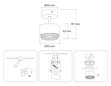 Спот Ambrella light Techno Spot Techno family TN71279 5