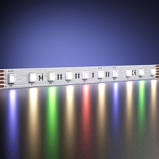 Светодиодная лента Maytoni 14,4W/m 60LED/m 5050SMD теплый белый + RGB 5M 201132 2