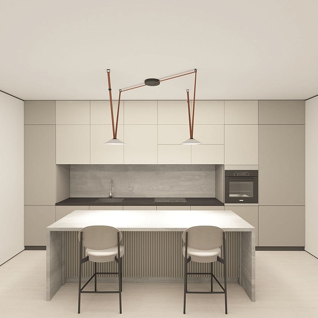 Трековый светодиодный светильник Denkirs Belty Flow DK5564-WH+BK Фото № 7