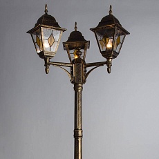 Садово-парковый светильник Arte Lamp Berlin A1017PA-3BN 2