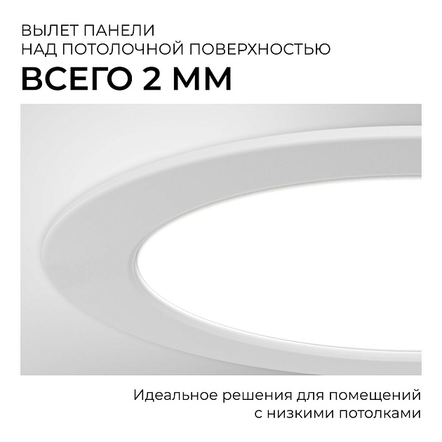 Встраиваемая светодиодная панель Apeyron 06-162 изображение 8 Встраиваемая светодиодная панель Apeyron 06-162 Фото № 8