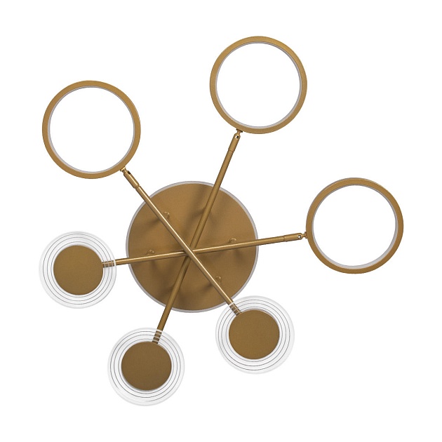 Потолочная светодиодная люстра Loft IT Megan 10164S Gold Фото № 4