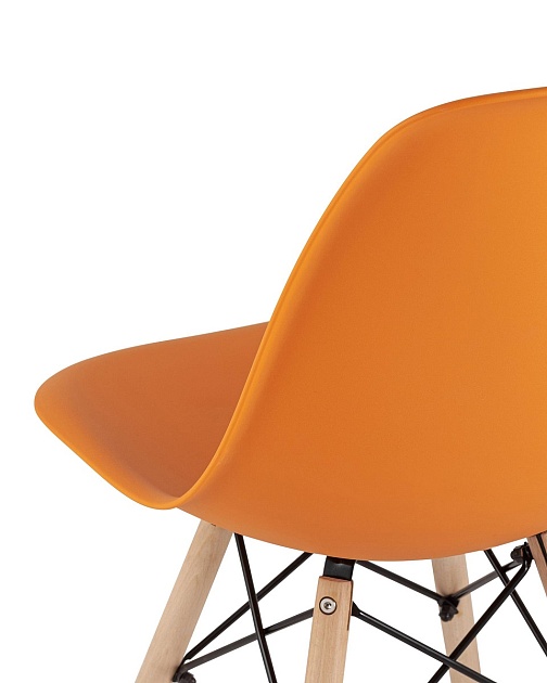 Комплект стульев Stool Group Style DSW оранжевый x4 УТ000003482 фото 6