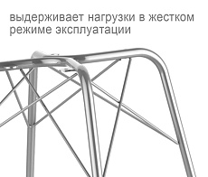 Стул Sheffilton SHT-ST31/S64 на металлическом каркасе бежевый/хром лак 7554867702 2