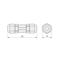 Коннектор Arlight KLW-2 016900 1