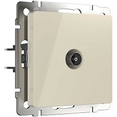 ТВ-розетка проходная Werkel (слоновая кость) W1184003 4690389155819