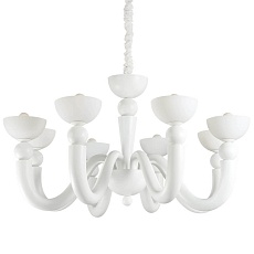 Подвесная люстра Ideal Lux Bon Bon SP8 Bianco 094007