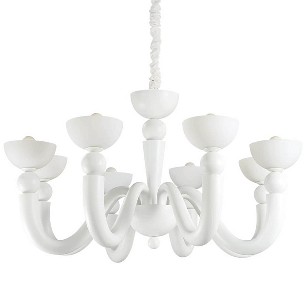 Подвесная люстра Ideal Lux Bon Bon SP8 Bianco 094007 Фото № 1