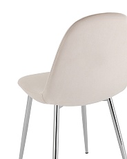 Кухонный стул Stool Group Валенсия SN велюр бежевый хромированные ножки OS-001L HLR-2 sl 5