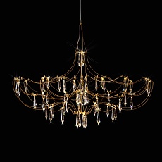 Подвесная люстра Loft IT Mira 10589/900 Gold Asfour 5
