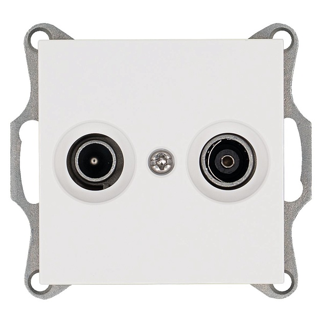 Розетка TV+FM Jasmart G6205W Фото № 1