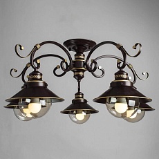 Потолочная люстра Arte Lamp 7 A4577PL-5CK 4