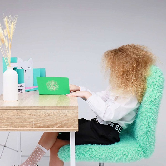 Детское кресло AksHome Fluffy мятный, искусственный мех 86384 изображение 15 Детское кресло AksHome Fluffy мятный, искусственный мех 86384 Фото № 15