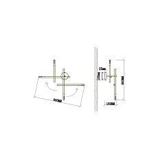 Бра Vele Luce Corda VL5534W14 4