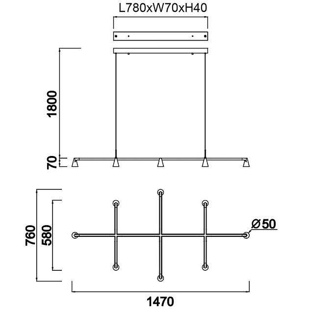 Подвесная люстра Mantra Africa 9408 изображение 7 Подвесная люстра Mantra Africa 9408 Фото № 7