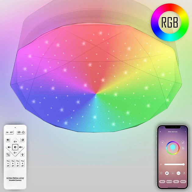 Потолочный светодиодный светильник Natali Kovaltseva Led Lamps 81099 Фото № 4