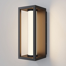 Уличный настенный светодиодный светильник Maytoni Outdoor Expo O480WL-L12B3K 4