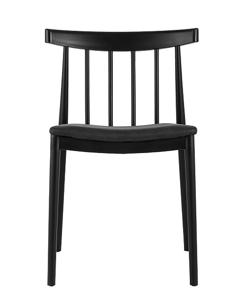 Кухонный стул Stool Group Ranch с мягким сиденьем черный 8305 black Фото № 2