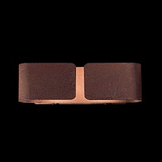 Настенный светильник Ideal Lux Clip AP2 Small Corten 187365 1