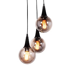 Подвесная люстра Lumina Deco Rocherro LDP 11191-3 BK 1