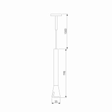 Трековый светодиодный светильник Elektrostandard Mini Magnetic 85165/01 a065652 1