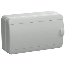 TEKFOR Корпус пластиковый КМПн-12 IP65 серая непрозрачная дверь IEK TF5-KP73-N-12-65-K03-K03