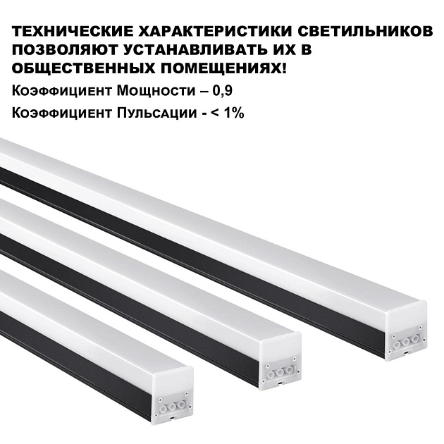 Линейный светодиодный светильник Novotech Over Bits 359113 Фото № 5