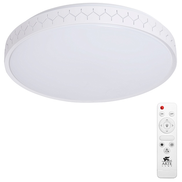 Потолочный светодиодный светильник Arte Lamp Simone A2682PL-72WH изображение 1 Потолочный светодиодный светильник Arte Lamp Simone A2682PL-72WH Фото № 1