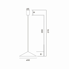 Подвесной светильник Mantra Cono 9457 2