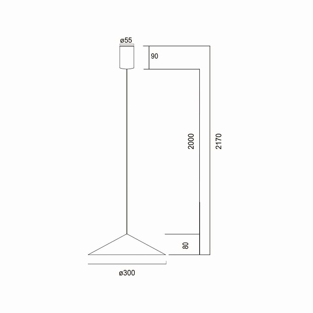 Подвесной светильник Mantra Cono 9457 Фото № 3
