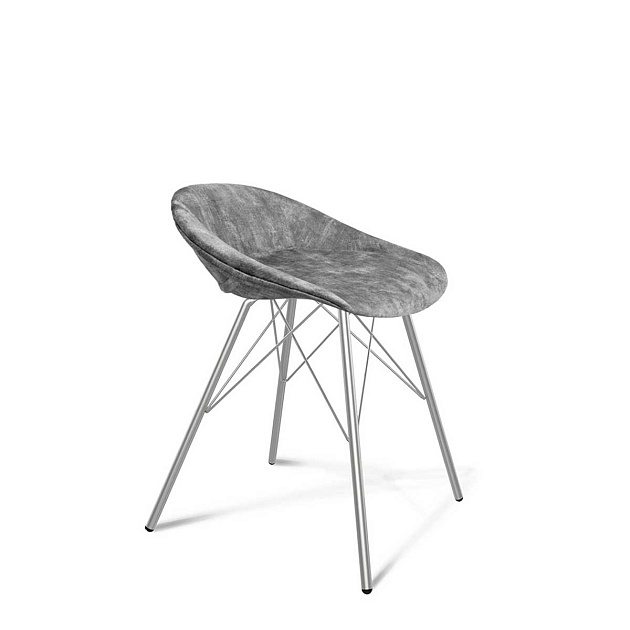 Барный стул Sheffilton SHT-ST19-SF1/S37 дымный/хром лак 4406601001 изображение 1 Барный стул Sheffilton SHT-ST19-SF1/S37 дымный/хром лак 4406601001 Фото № 1