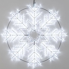Светодиодная фигура Ardecoled Снежинка ARD-Snowflake-M8-950x950-540Led White 034254 3