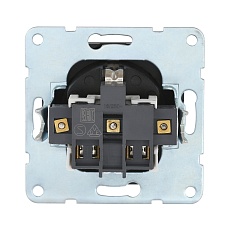 Розетка LK Studio с з/к, шторками и крышкой (черный бархат) LK60 863408-1 3