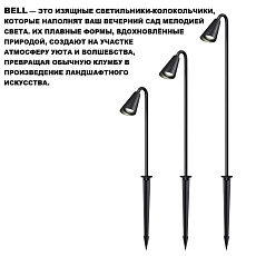 Ландшафтный светильник Novotech Bell Street 371061 3
