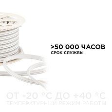 Светодиодный неон Apeyron двусторонний 6Вт/м 2835 120д/м 17-25 4