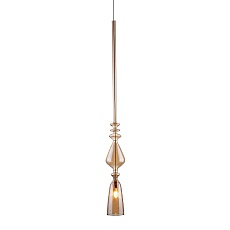 Подвесной светильник Crystal Lux Lux New SP1 B Amber 1