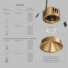 Точечный светодиодный светильник Denkirs Shine Glow DK2431-SB 5