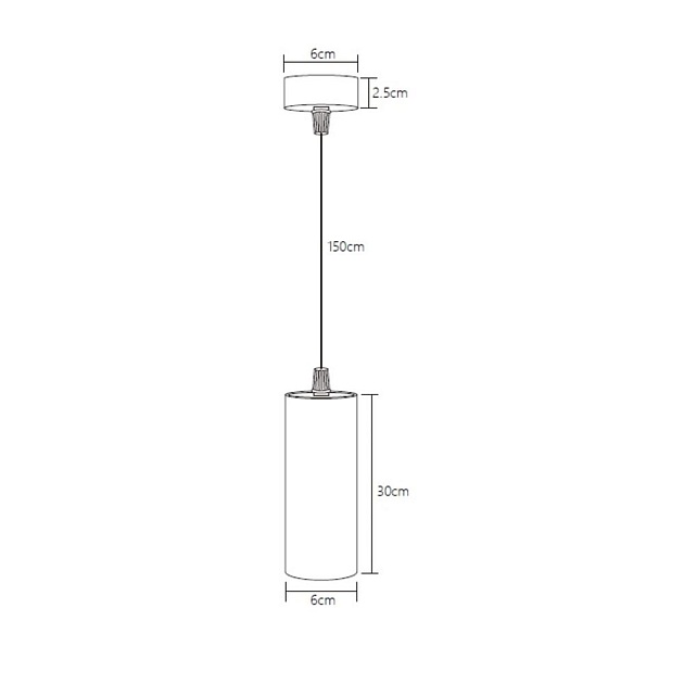 Подвесной светодиодный светильник Fiberli Tube630 3000K 12110101 изображение 2 Подвесной светодиодный светильник Fiberli Tube630 3000K 12110101 Фото № 2