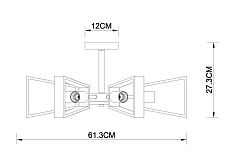 Потолочная люстра Arte Lamp Brussels A8030PL-6WH 1