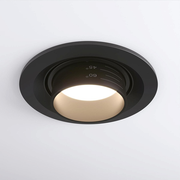 Встраиваемый светодиодный светильник Elektrostandard 9920 LED 15W 4200K черный a052478 Фото № 5