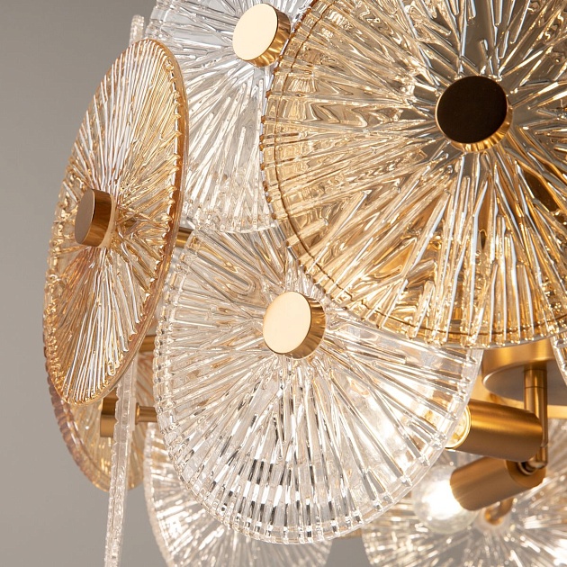 Подвесная люстра Maytoni Aster MOD007PL-08G изображение 2 Подвесная люстра Maytoni Aster MOD007PL-08G Фото № 2