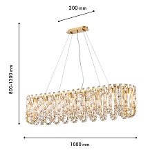 Подвесная люстра Favourite Infinity 4721-18P 1