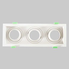 Встраиваемый светильник Crystal Lux CLT 069C3 WH 3