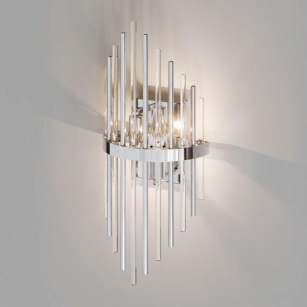 Настенный светильник Bogates Allure 355/2 хром изображение 1 Настенный светильник Bogates Allure 355/2 хром Фото № 1