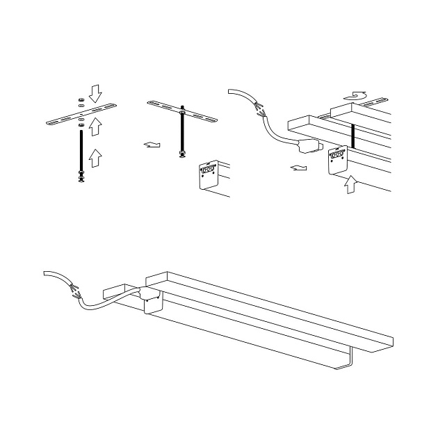 Модульный светодиодный светильник Apeyron 30-14 изображение 4 Модульный светодиодный светильник Apeyron 30-14 Фото № 4