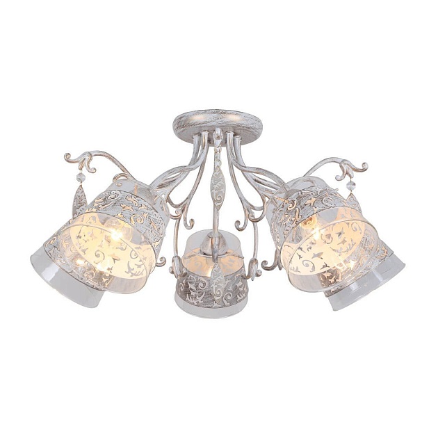 Потолочная люстра Arte Lamp Calice A9081PL-5WG изображение 1 Потолочная люстра Arte Lamp Calice A9081PL-5WG Фото № 1