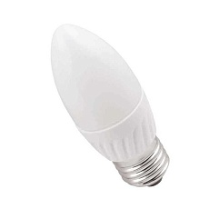 Лампа светодиодная IEK E27 5W 4000K матовая LLE-C35-5-230-40-E27 2