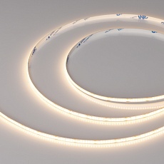 Светодиодная лента Arlight 7,2W/m 400LED/m CSPSMD теплый белый 5М COB-X400-5mm 24V 041696