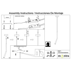 Потолочное основание Mantra Modular Light Florones 9356 5