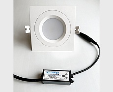 Встраиваемый светодиодный светильник Italline IT08-8018 white 4000K 3